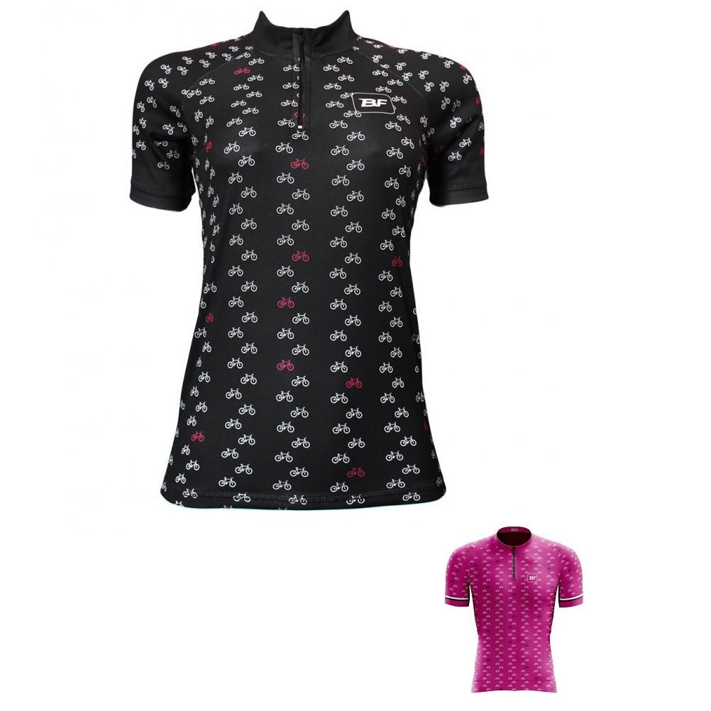 Camisa blusa camiseta ciclismo feminina Be Fast Bikes