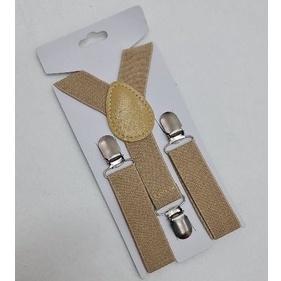 Suspensório Marfim Bege Infantil em Oferta na Shopee