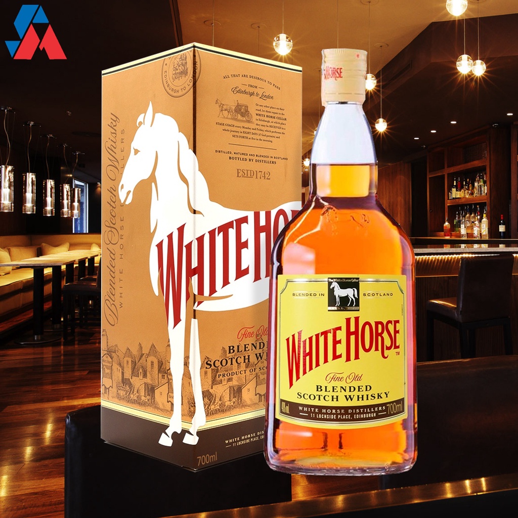 WHITE HORSE Original Blended Scotch Whisky 700ml Shopee Brasil