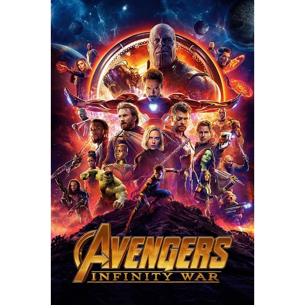 Poster Avengers Infinity War Vingadores Guerra Infinita Filmes