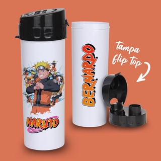 Garrafa Naruto Personalizada com Nome