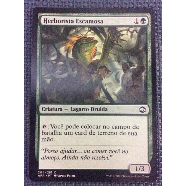 Herborista Escamosa - Magic The Gathering