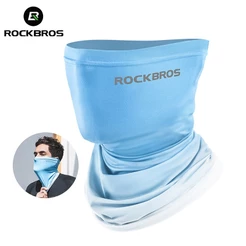 ROCKBROS Máscara De Pescoço/Facial Respirável De Seda Fria Secagem Rápida