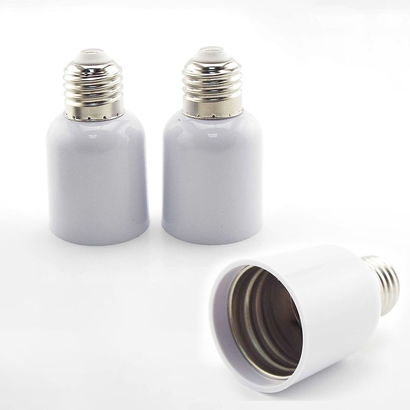 E27 Para E40 Base Adaptador De Energia Titular LED Lâmpada Soquete CFL Luzes Halógenas Conversor BRH1
