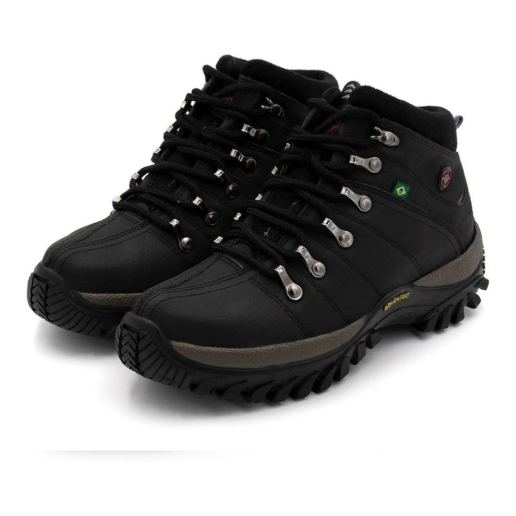 Coturno Bota Adventure Masculino Tenis Pronta Entrega