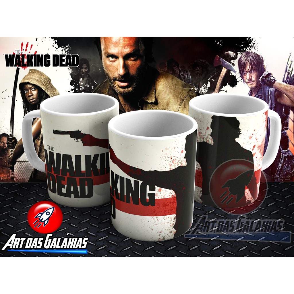 Caneca Cerâmica The Walking Dead MOD1