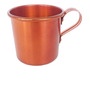 Kit com 50 Canecas Copo Aluminio Laranja Escolar Coquetel Festas Moscow Mule 350ml