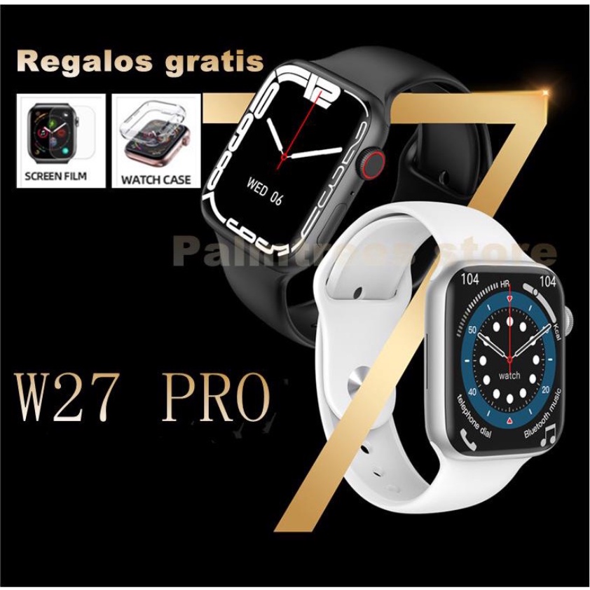 Smartwatch W27 PRO IP68 Series 7 À Prova D'água Com 1.75 " Temperatura