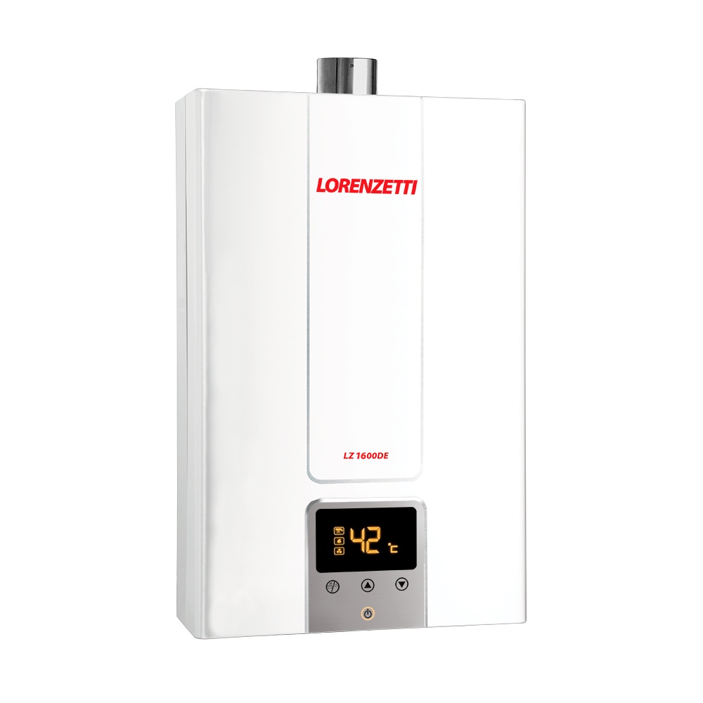 Aquecedor à Gás LZ 1600 Digital Eletrônico GN Lorenzetti