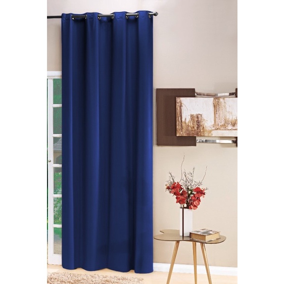 Cortina Blackout PVC Lisa 1,40x2,20 Porta/Banheiro