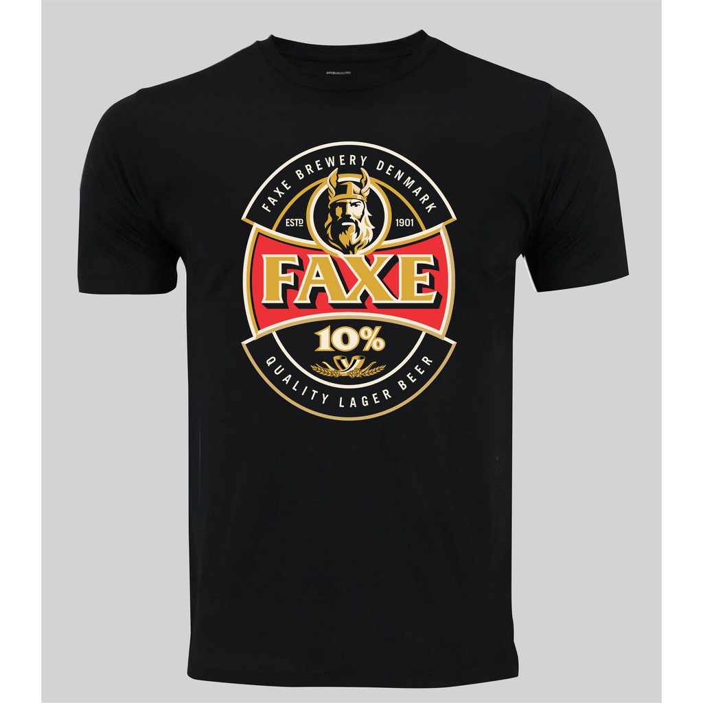 Camisa Faxe Beer cerveja Viking 10%