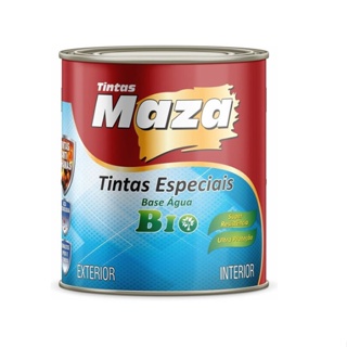 Tinta Maza Esmalte Brilhante Metais Madeiras Base Água 900ml em Oferta na Shopee