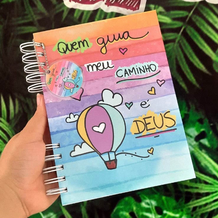 Caderno A5 Frases Motivacionais Decoradas Capa Dura | Shopee Brasil