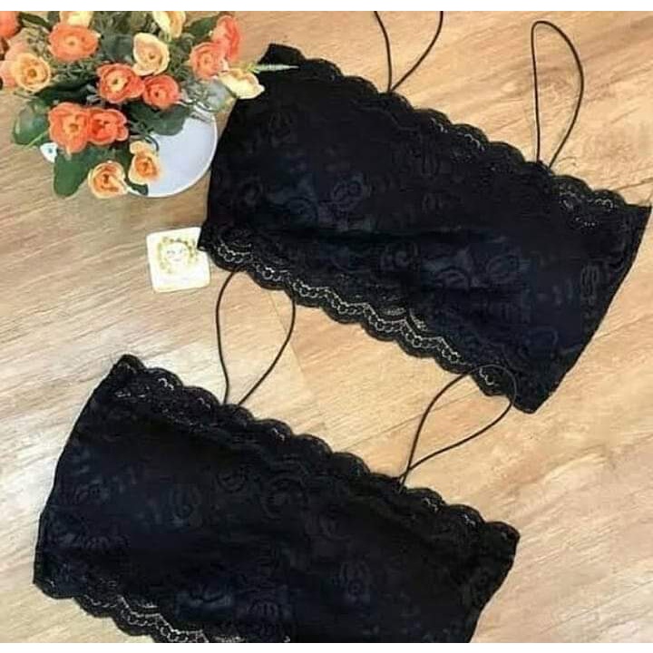 Top Branco Da Moda Cropped Renda C/bojo Faixa De Alcinha