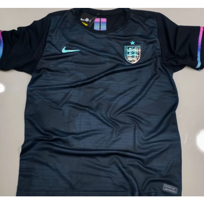 Camisa/camiseta de time da Inglaterra com símbolo refletiva