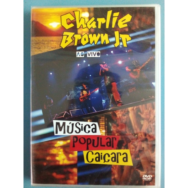 Dvd Charlie Brown Jr. - Música Popular Caiçara - Lacrado - Ag25
