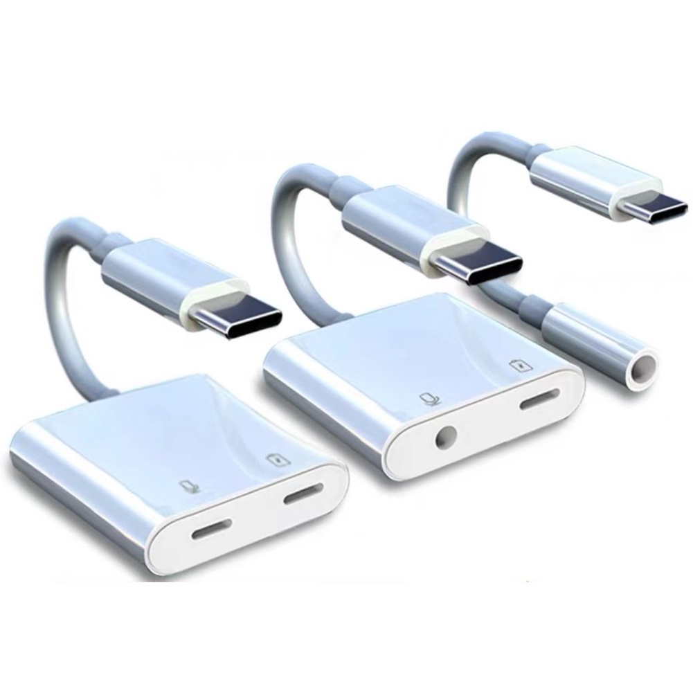 Cabo Adaptador Tipo C Para usb-c Fone Ouvido P2 P3 3.5mm