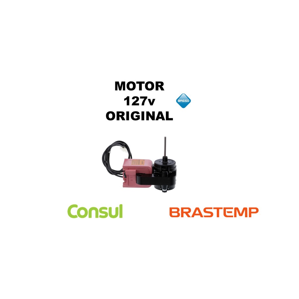 Motor Ventilador Geladeira Brastemp Consul 110v Origina