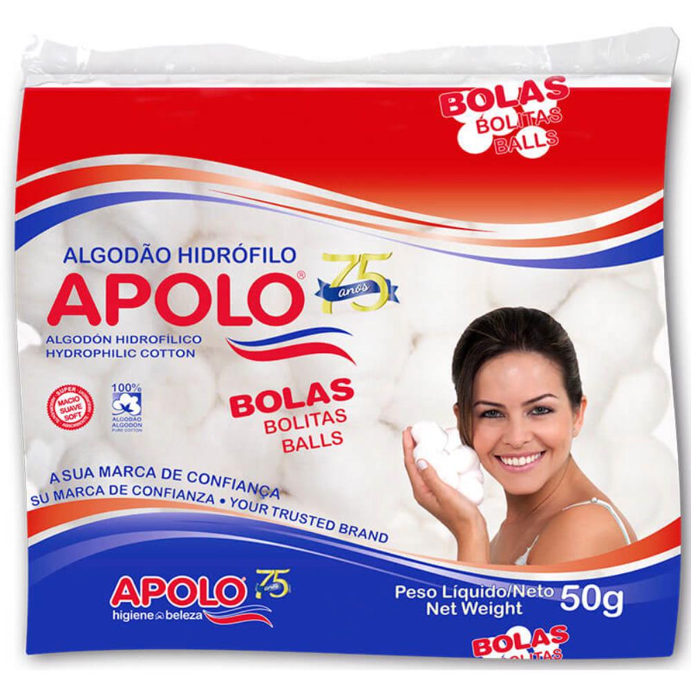 Algodão Apolo Em Bolas 050G 100% Algodão