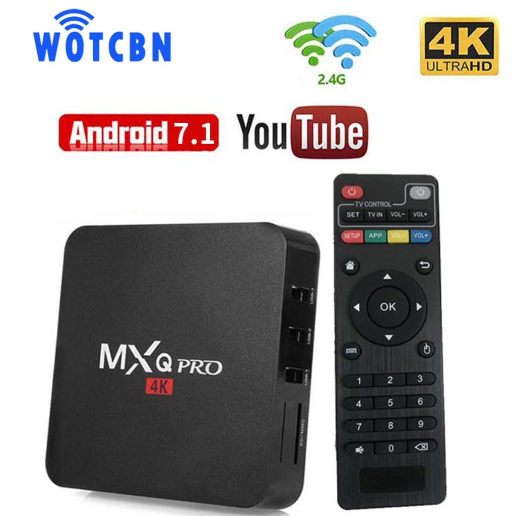 Tv Box Mxq Pro K Smart Android Hd D G Wi Fi S W Core Beecost