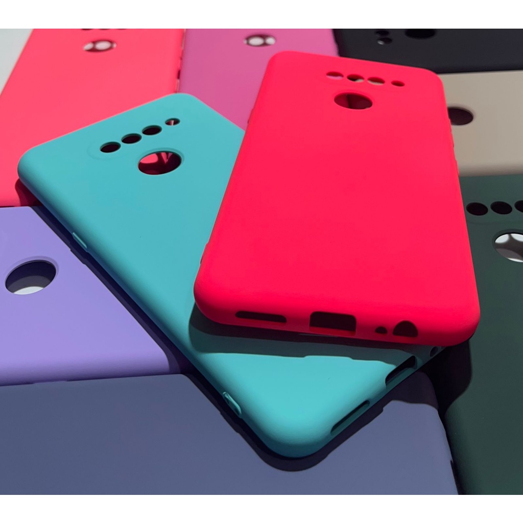 Capa Capinha para LG K50S Silicone com Proteção de Câmera Interior Aveludado Macia TPU Premium Soft