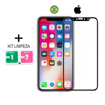 Película 3d para Iphone 11 12 13 14 15 X  XR  XS MAX 6 7 8 Plus Mini Pro Protetora De Vidro Iphones Pelicula Resistente