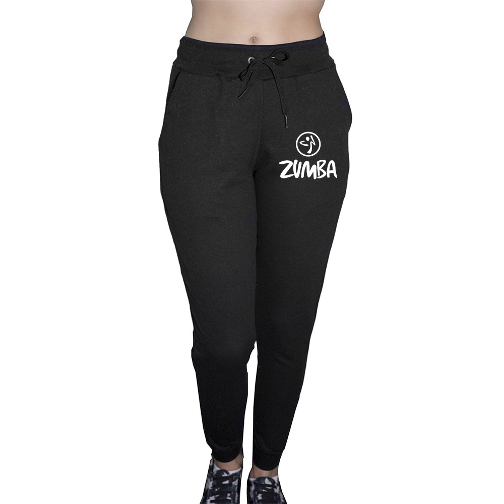 Calça Feminina Jogger de Moletom Zumba Dança Academia Fitness