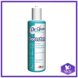 Shampoo CLORESTEN 200ml Antibacteriano e Antifúngico Agener União