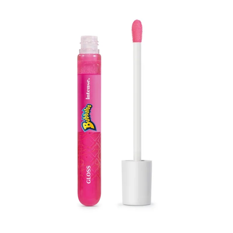 Gloss Labial Rosa Tutti Frutti Intense Bubbaloo 5ml em Oferta na Shopee