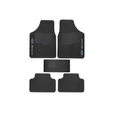 Jogo De Tapete Automotivo 5 Peças Interior Carro Universal Ford Fiesta Sedan 2010 2011 2012