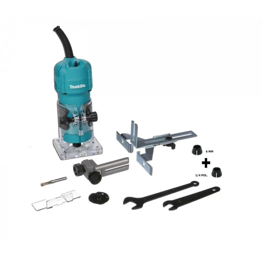 Tupia 530w Makita - 110v ou 220v  / 6,0mm / 3709