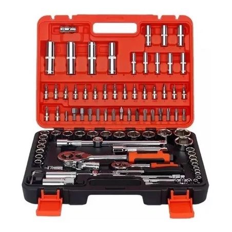 Kit chave soquetes 108 peças MENOR PREÇO BARATO