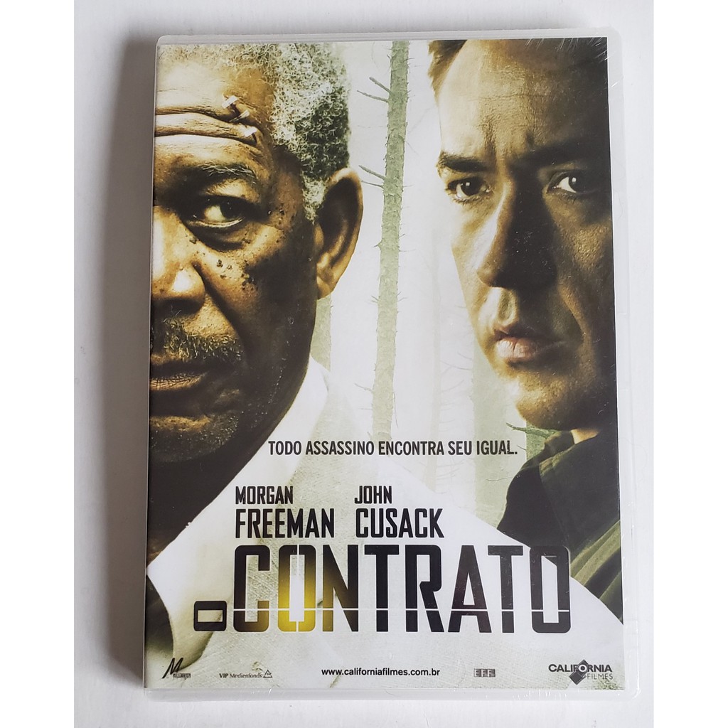 DVD O Contrato Morgan Freeman Original Lacrado de Fábrica
