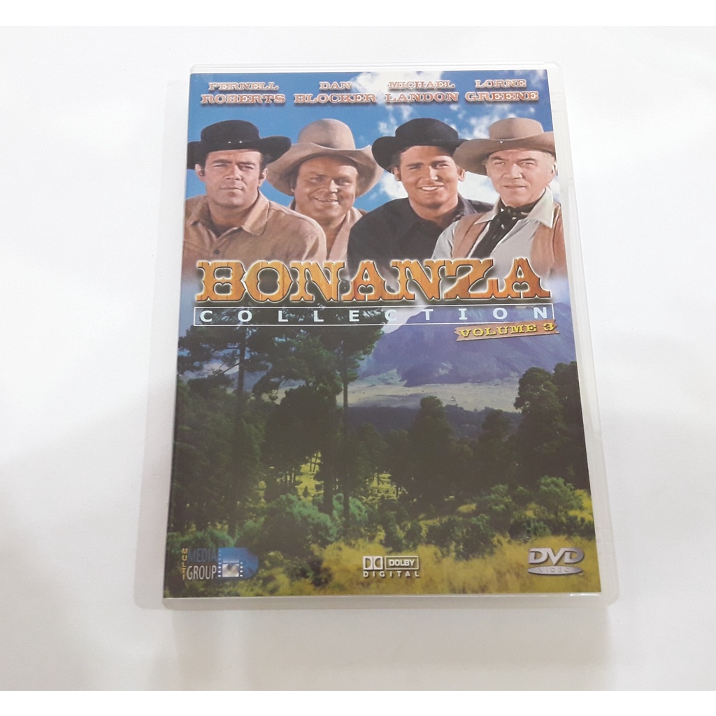 DVD Usado Do Filme Bonanza Collection Volume 3 Faroeste Westner -Legendado Português Colorido, Espanhol E Inglês