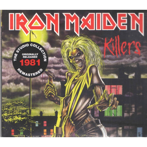 Cd Iron Maiden Killers Remasterizado Digipak Lacrado Shopee Brasil