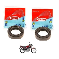 Par Retentor Cortego Garfo Bengala Ybr 125 Factor Fazer 150 Yes 125 Burgman 125 - 7651N G76