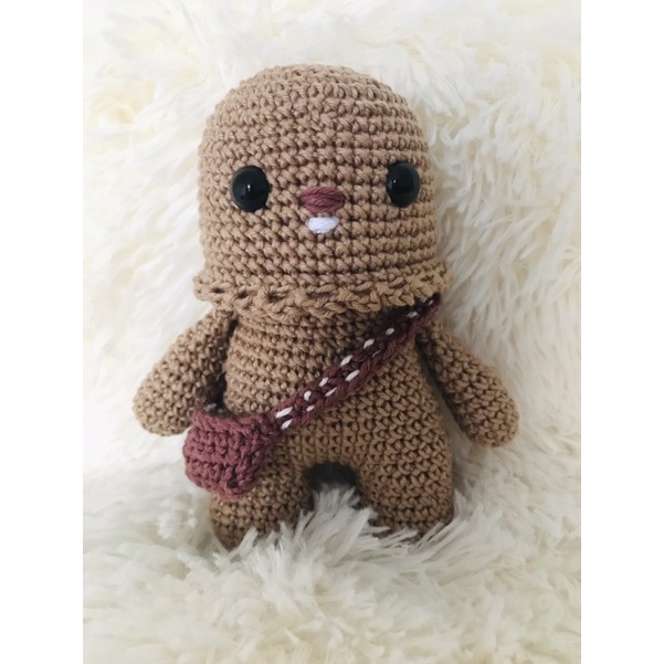 crochê amigurumis- Chewbacca amigurumi Star Wars