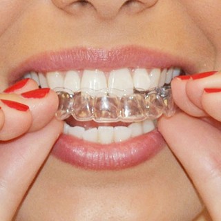 1 Par de Moldeira Caseira  Ranger de dentes