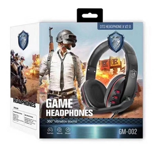 Fone Gamer Headset C/microfone Ps4 / Xbox One/pc AKZ JOGOS CELULAR GM-001/002 AULA ESCOLA FREEFIRE PUBG MOBILE