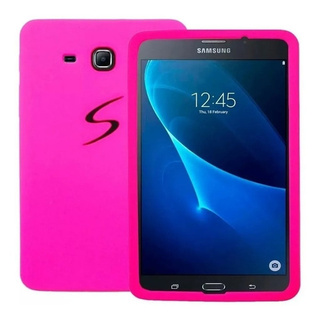 Capa Borracha Tablet Samsung Galaxy Tab A6 Sm-T280 Sm-T285m 7 Polegada Pink