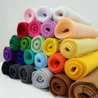 Feltro Tecido Liso 50cm x 1,40m - DIVERSAS CORES - SANTA FÉ