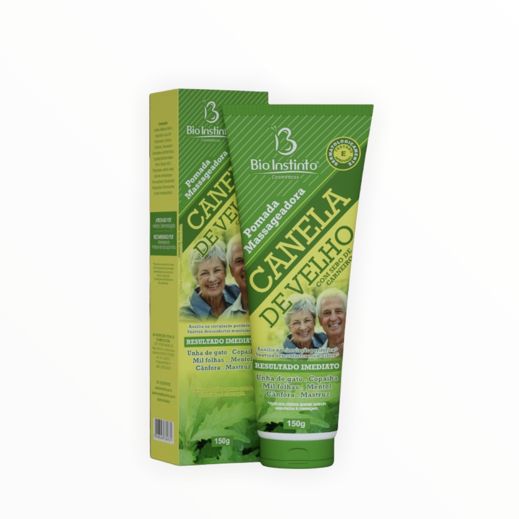 Pomada Massageadora Canela de Velho - BIO INSTINTO 150g