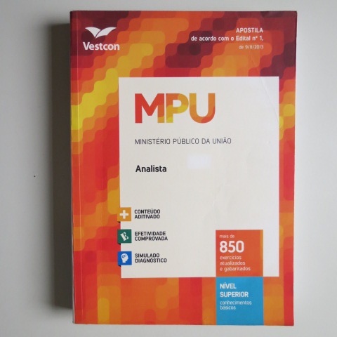 Apostila Vestcon MPU - Analista | Shopee Brasil