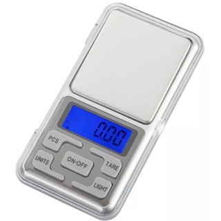 Mini balança digital de precisão de 0.1 a 500gr para joias ouro farmácia e outros AlexStore