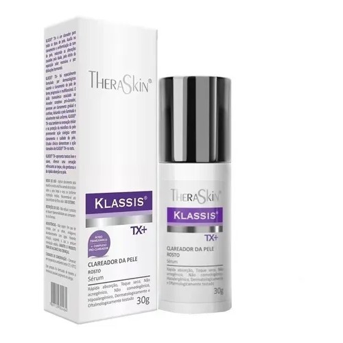 Klassis Tx+ Sérum Clareador Da Pele Facial 30g