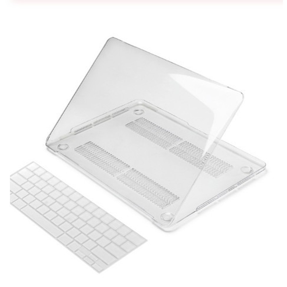 Caixa Dura Transparente De Cristal Preta Compatível Para macbook 11/12/13/14/16/15 Polegadas Air/M1/M2/A2442/2681/2337 11'13 Retina 12 Pro Capa Protetora laptop APPle