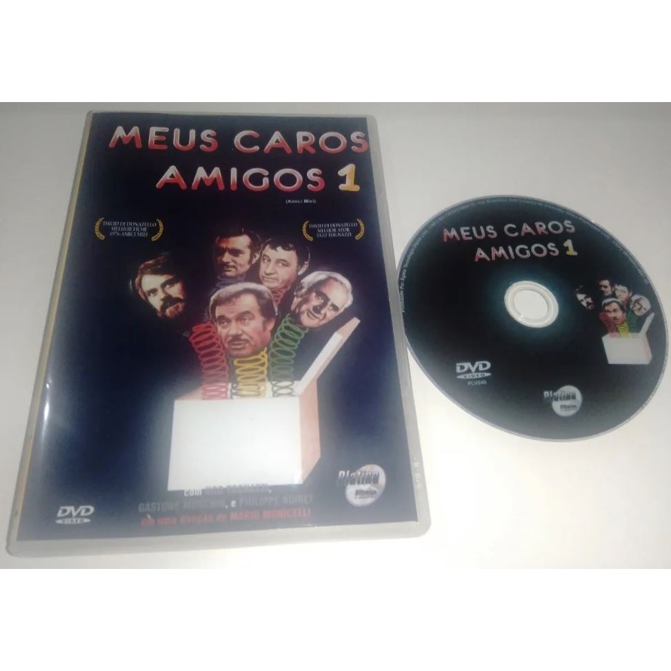 Dvd Trilogia Meus Caros Amigos - 1975/1983/1985/ Diretor Mário Monicelli