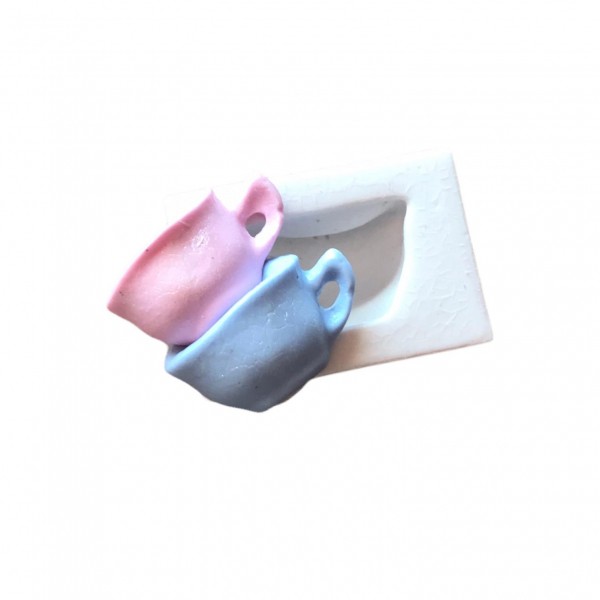 Molde De Silicone Xícara Alice Molde Para Confeitaria Molde Para Biscuit 404