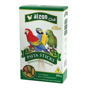 Alcon Club Papagaios E Araras 650g Psitasticks