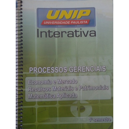 Processos gerencias (UNIP interativa) de Anna Luisa Barbosa Dias Carvalho pela Universidade Paulista (2021)